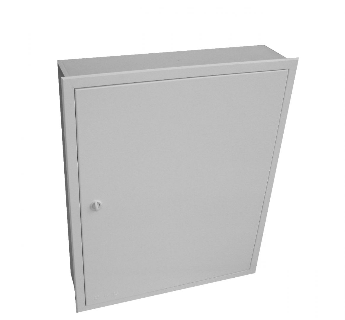 EMPTY BUILT-IN VISBOX BOX WITH DOOR AND FRAME 500X500X130