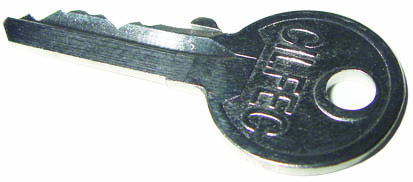 METALLIC KEY FOR ITED (Installation of telecommunication structures in buildings PT SPECIFICATIONS)