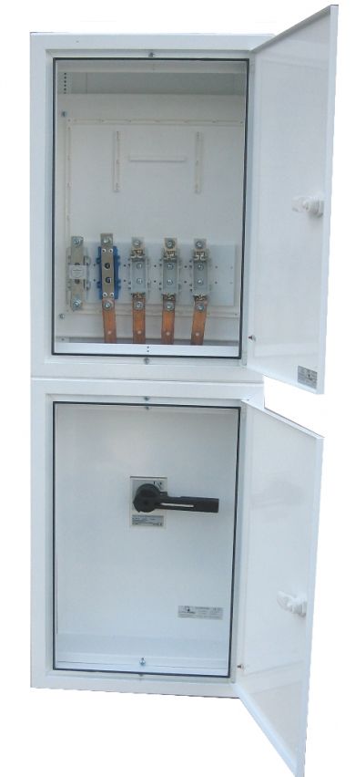 QUADRO COLUNA 1 SAÍDA TRIF. 250 AMP. S/ BARRAMENTO CLASSE II