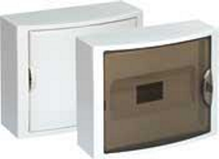 EXTERNAL DISTRIBUTION BOX 12 MOD. WITH TRANSPARENT DOOR