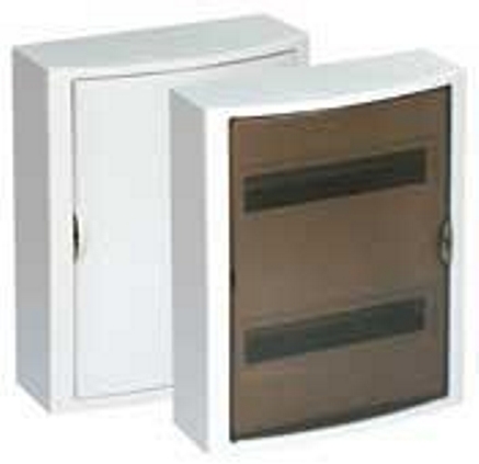 EXTERNAL DISTRIBUTION BOX 24 MOD. WITH OPAQUE DOOR