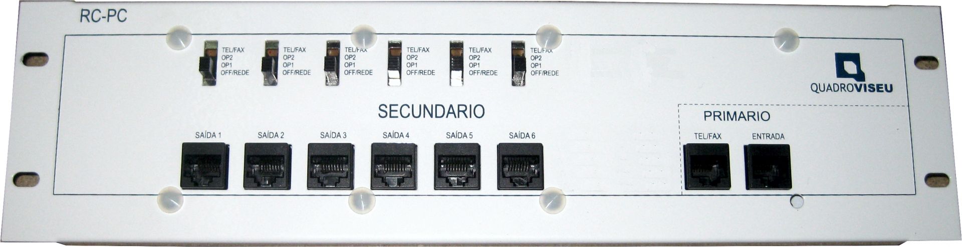 MODULO RC-PC 6 SAÍDAS PARA ATI/CATI MODULAR 